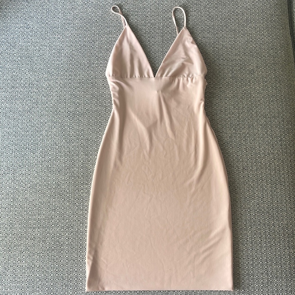 BOOM BOOM the label pink bodycon dress NWT